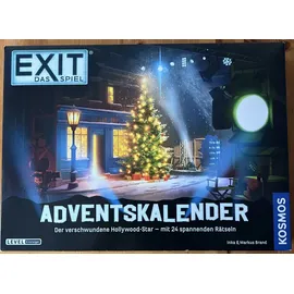 Kosmos EXIT Das Spiel Adventskalender 2023 - Der verschwundene Hollywood-Star