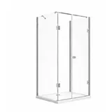 glaswerk westfalen Emma U Form Duschkabine 100 x 195 cm Duschwanne