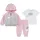Nike Kids Nike Color Blocked Hbr Jogger Shirt, Medium Soft Pink, 2 Jahre