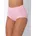 Taillenslip Damen Gr 48/50 3 Stk malve rosé 95 Baumwolle 5 Elasthan Unterhosen
