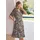 GOLDNER Sommerkleid Midikleid Orientalisch Muster Bunt 19