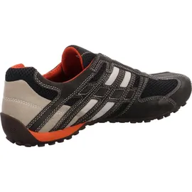 GEOX Snake U4207L dark grey/off white 39