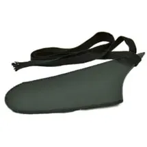 Gramm medical Lederfingerlinge schwarz 4 St.