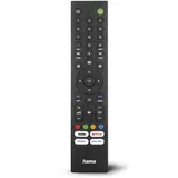 Hama Universal-Fernbedienung für Sony TVs, IR, lernfähig, mit 4 App-Tasten