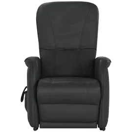 HIMOLLA Fernsehsessel 7568 Leder 77 x 110 x 93 cm Schwarz elektrisch