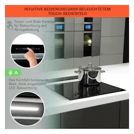 Klarstein Royal Flush Eco Dunstabzugshaube 90 cm 576 m3/h A+