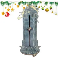 Weihnachts Adventskalender Holzschild,24-Tägiger Holz-Weihnachtsdeko Adventskale