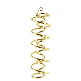 Berk Berk, Deko Aufhänger, DNS-Spirale, Messing, 17 cm hoch