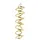 Berk Berk, Deko Aufhänger, DNS-Spirale, Messing, 17 cm hoch