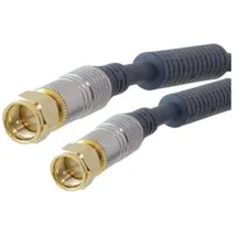 ShiverPeaks Koaxialkabel RG-59/U F-Stecker 5 m Blau