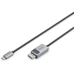 DIGITUS USB Typ C auf DisplayPort Bidirektional Adapterkabel