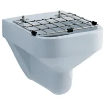 Geberit Espital Ausguss wandhängend, 6l, mit Edelstahlklapprost