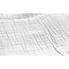 CASANOVA Musselin Weiß 135 x 200 cm + 80 x 80 cm