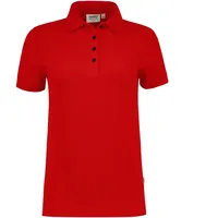 Hakro Damen Poloshirt Bio-Baumwolle Gots Rot