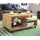 VCM Couchtisch Stango Holz Eiche 80 x 50 x 40 cm