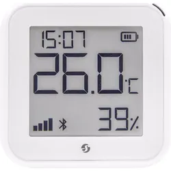 Shelly H&T Gen. 3 Temperatur- & Luftfeuchtigkeitssensor - Weiss - Temperatur und Luftfeuchtigkeitssensor mit WLAN und Bluetooth - in der Farbe 