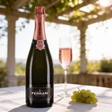 Ferrari 0 Ferrari Perlé Rosé Blauburgunder ,Chardonnay Italien