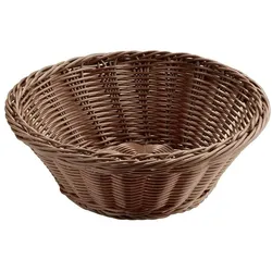 APS Tisch- und Buffetkorb/ Brot-/ Obstkorb, rund/ Brot-/ ObstkorbØ 25,5 cm, Höhe 8,5 cm