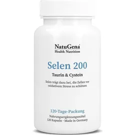 NatuGena Selen 200+Taurin+L-Cystein Kapseln 120 St.