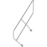 Günzburger MUNK zweiter Handlauf Aluminium-Treppe 45° 4 Stufen
