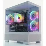 Meinpc AMD Ryzen 7 mit GeForce RTX 5060 8GB Gaming-PC (AMD Ryzen 7 5700X, RTX 5060, 64 GB RAM, 1000 GB SSD, Luft, Gamer, Gaming, RGB, Weiß) 64 GB | 1000 GB