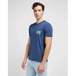 Lee® Print-Shirt »TEE«, aus reiner Baumwolle Lee® DRAMA BLUE XL
