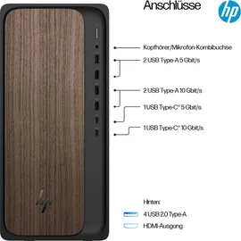 HP OmniDesk AI PC M03-0475ng Core Ultra 7 265 5,3 GHz 16 GB RAM 1 TB SSD Intel Arc Graphics Windows 11