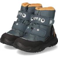 superfit Jungen GLACIER warm gefütterte Gore-Tex Stiefel, SCHWARZ/ORANGE 0000