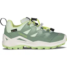 Lowa Maddox Pro GTX Lo Kinder Rauchgrün/Mintgrün 38