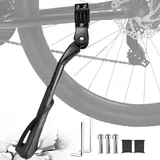 CNMTCCO Fahrradständer 24-29 Zoll einstellbare Höhe hinten Seite Universal Fahrradständer Unterstützung Aluminium Fahrrad Kick Stand für Fahrrad Mountainbike Rennrad