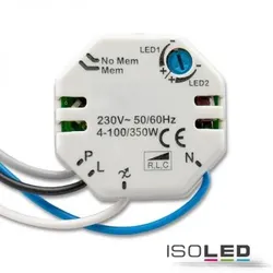 Universal Push-Dimmer für dimmbare 230V Leuchtmittel Trafos 300VA