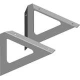 Element System 18133-00205 Triangel / Regalträger / 3 Farben / 2 Stück / weißalu