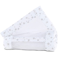 Nestchen Mesh-Piqué für Beistellbett / Stoßschutz für Baby Bett, passend für Modell Maxi, Boxspring, und Comfort weiss