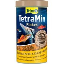 Tetra TetraMin Flakes - Fischfutter in Flockenform für alle Zierfische, ausgewogene Mischung für gesunde Fische und klares Wasser, 500 ml Dose