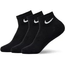 Nike Everyday Cushioned Trainings-Knöchelsocken Black/White 38-42