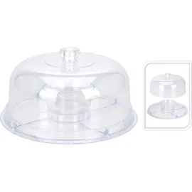 Excellent Houseware 6-in-1 Servierplatte | transparent