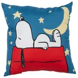 UNITED LABELS Peanuts Snoopy Kissen 40 x 40 cm Blau