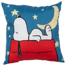 UNITED LABELS Peanuts Snoopy Kissen 40 x 40 cm Blau