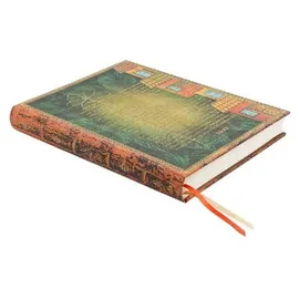paperblanks ltd. 12-Monatskalender 2027 Garcia Marquez, Hundert Jahre Einsamkeit Ultra DIN A4 hoch