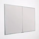 Sprinz Pure-Line Spiegelschrank Einbau mit 2 Türen 60 cm, Badmöbel, alu matt