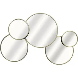ADEO SERVICES Wandspiegel Rund 5 cm Gold