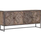 GUTMANN FACTORY Sideboard GUTMANN FACTORY, braun, B:180cm H:80cm T:38cm, Sideboards, Kommode, Breite 180 cm