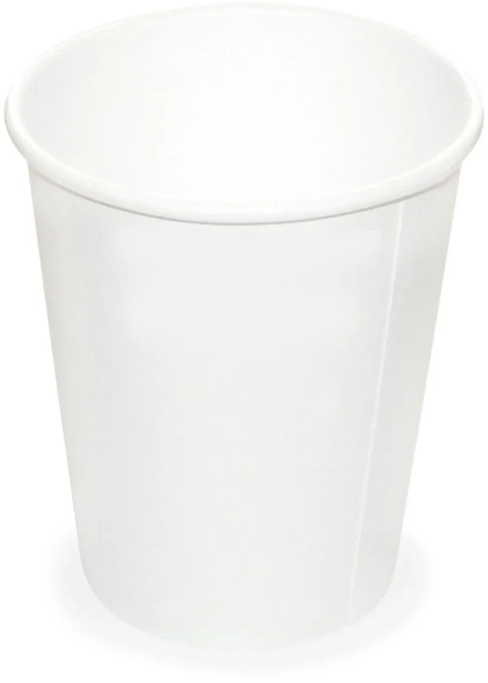Heiß- und Kaltgetränkebecher Pappbecher weiß 200ml 280ml, O 80mm, 50 Stk.