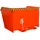 Bauer Kippbehälter Stahl 2000 Liter rot