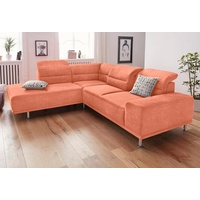 sit&more Ecksofa »Mariola«, orange