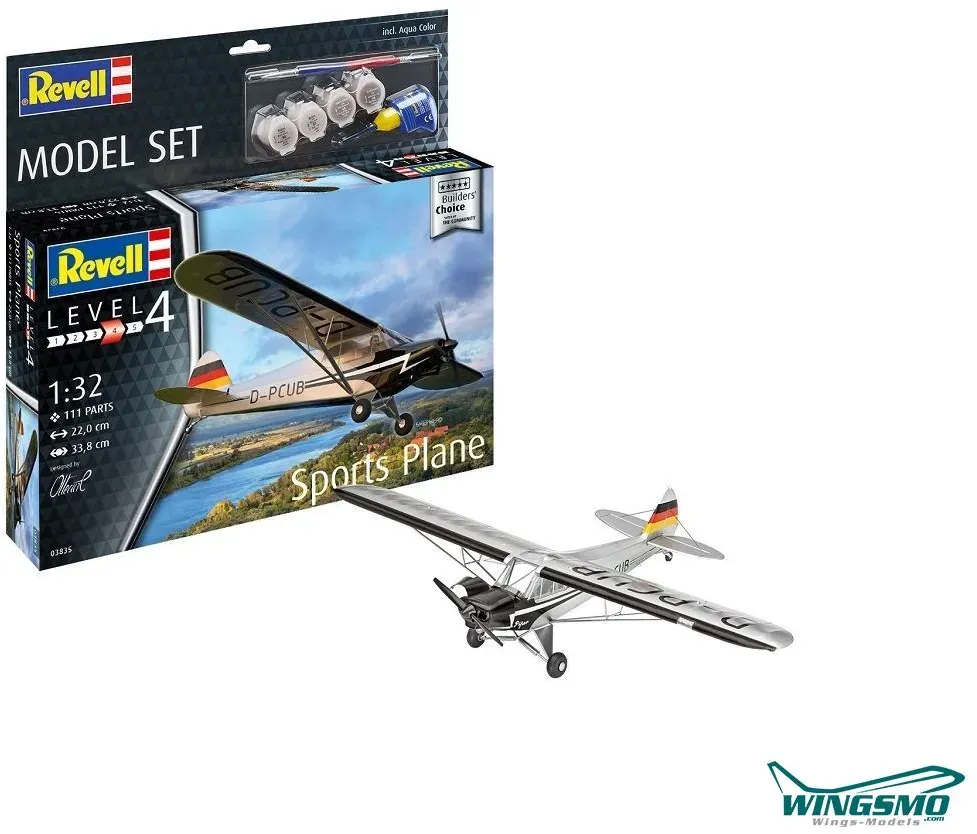Revell Model Sets Sports Plane Builders Choice 63835