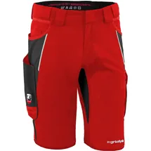 Grizzlyskin Shorts IRON - N56 - rot/schwarz