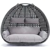 Home Deluxe Twin Korb grau