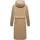 Navahoo Damen warmer Trenchcoat in Woll-Optik mit Strick-Ärmeln und Kapuze Knit Babe 14 Sand Beige Gr. M - M