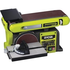 RYOBI Tisch-Schleifmaschine RBDS4601G, 375 W, Schleifband- & Schleifscheibenfunktion, Queranschlag